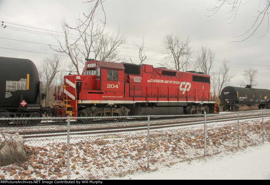 CLP #204 switches tanks in Burlington, VT